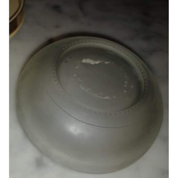 Vintage Dusting Powder/Round Trinket Box Screw Top - Picture 4 of 4